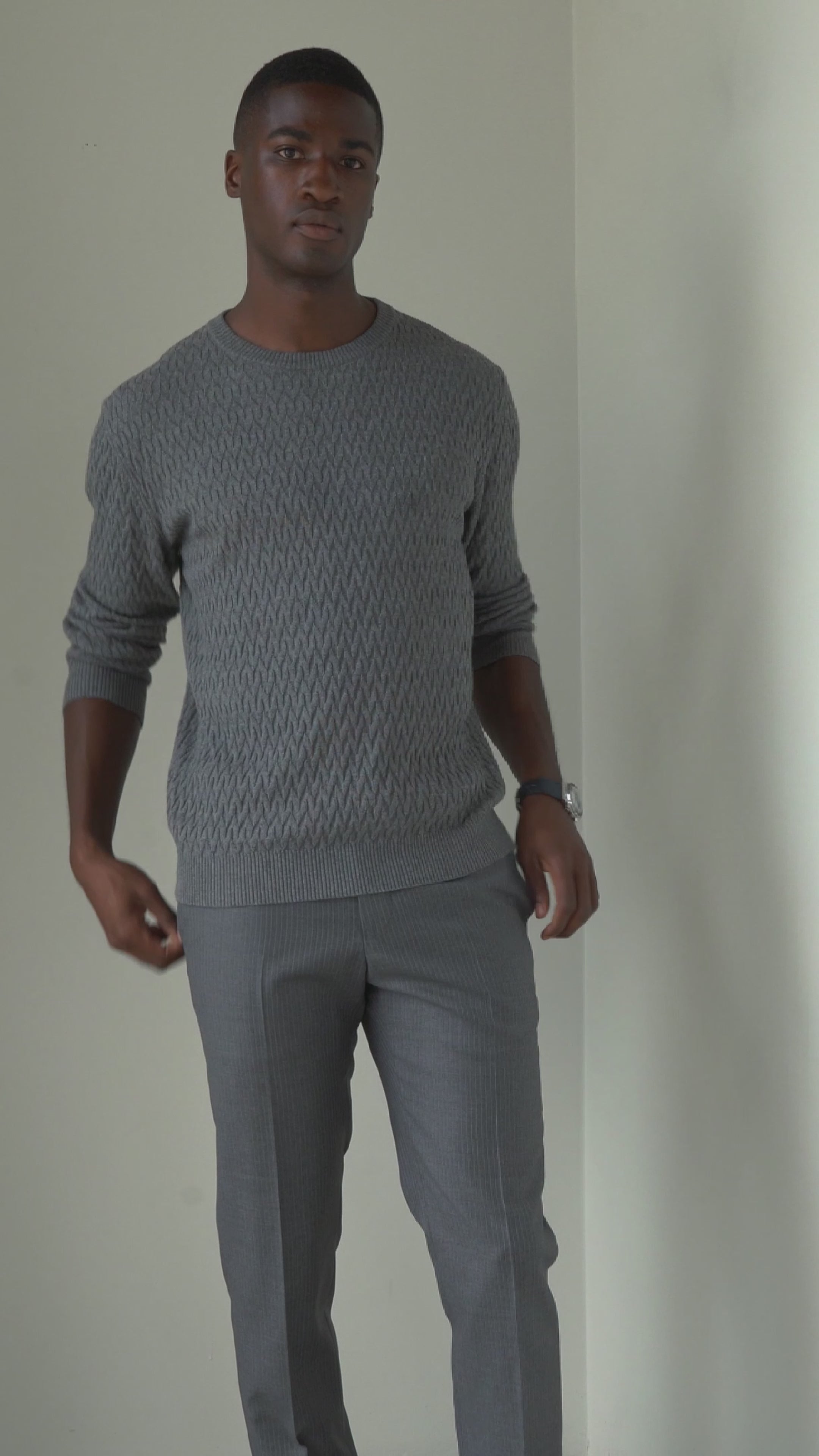 The Rosetti Sweater | Cinder Grey